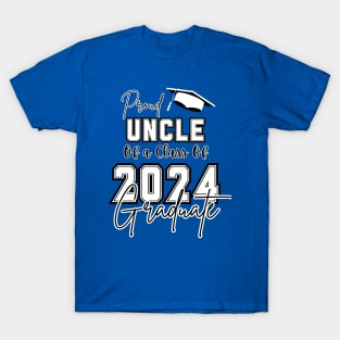 Proud Uncle Graduation 2024 T-Shirt